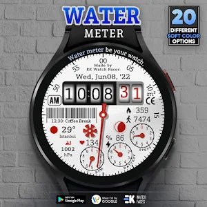 Water Meter - Watch Face Screenshot 1
