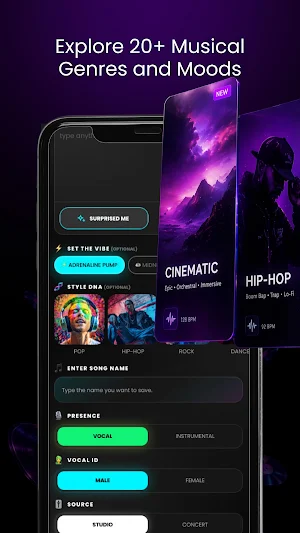 AI Music Generator PRO X Screenshot 2