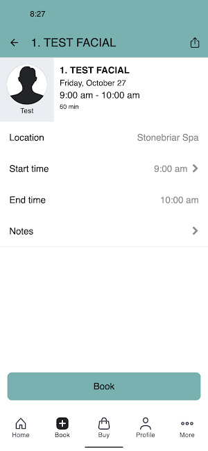 Stonebriar Spa Screenshot 2
