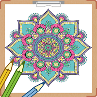 Rangoli Mandala Coloring Book