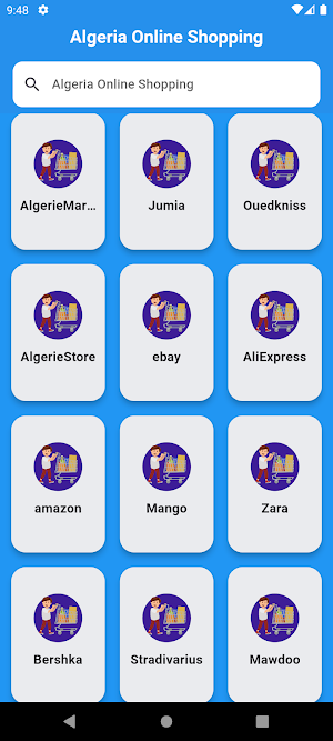 Algeria Online Shopping Apps Screenshot 0