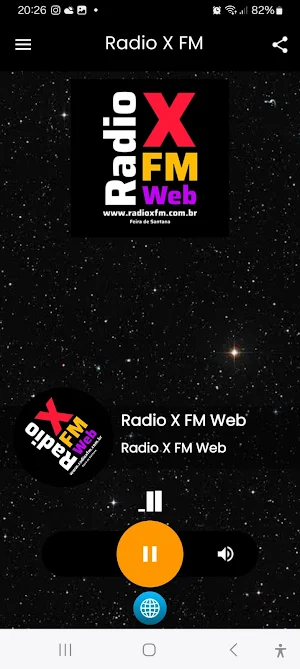 Radio X FM Web Screenshot 1