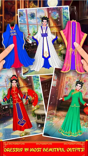 Chinese Doll - Fashion Salon Dress up & Makeover Screenshot 3