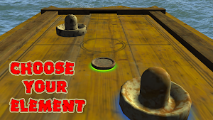 Air Hockey - War of Elements Screenshot 3