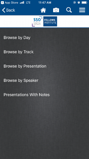SSO Events Screenshot 0