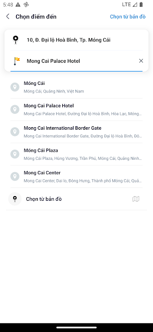 Taxi Móng Cái Screenshot 2
