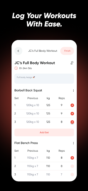 Elevate - Gym Workout Tracker Screenshot 2