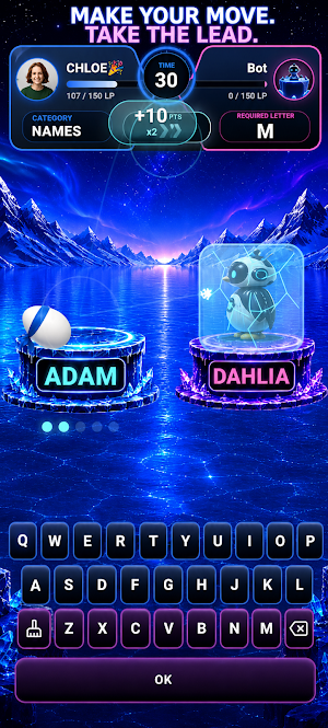 GUINNEP- Last Letter Word Game Screenshot 2