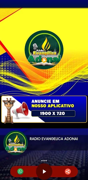 Radio Evangelica Adonai Screenshot 0