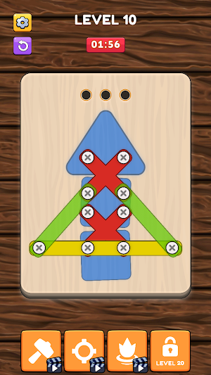 Bolts Out Unscrew Puzzle Screenshot 1