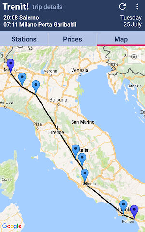Trenit! - find Trains in Italy Screenshot 1