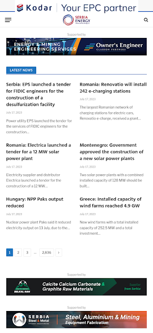 Energy News SEE Screenshot 1