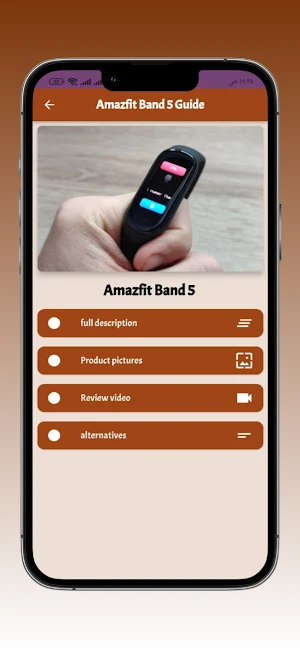 Amazfit Band 5 Guide Screenshot 1