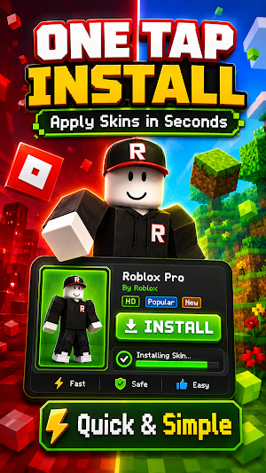 Roblox skins for Minecraft PE Screenshot 1