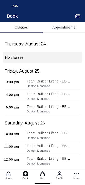 Athletic Baseball Academy Screenshot 1