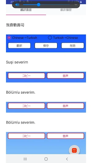 Chinese to Turkish Translator Screenshot 0