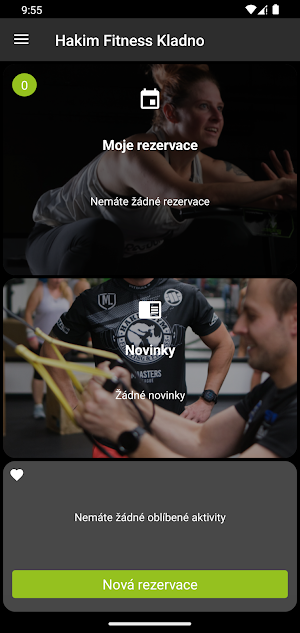 Hakim Fitness Kladno Screenshot 0