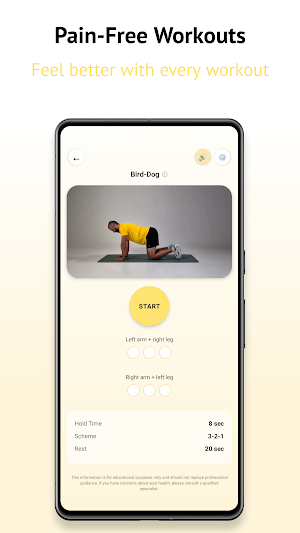 Back Rehab: Spine Pain Relief Screenshot 1