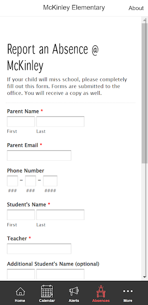 William McKinley Elementary Screenshot 1
