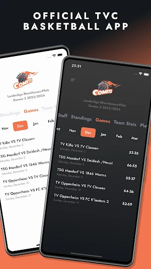 TVC Comets Screenshot 2
