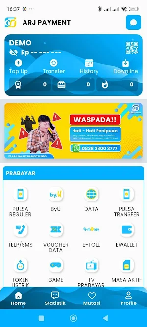 ARJ PAYMENT Screenshot 0