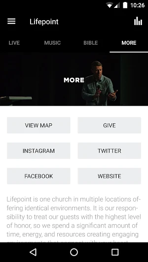 The Lifepoint App Screenshot 2