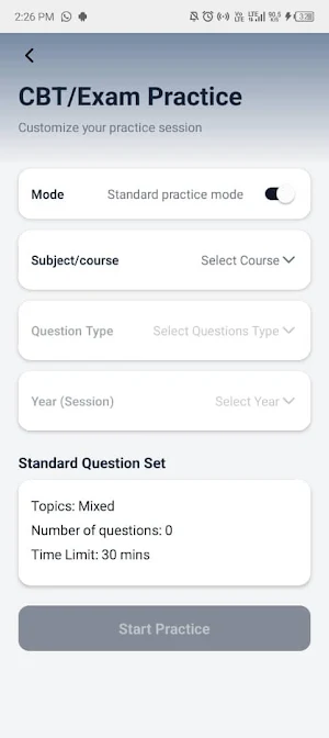 StudifyPro UNIPORT 100 Level Screenshot 2
