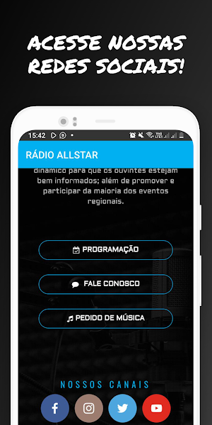 Rádio Allstar Screenshot 2