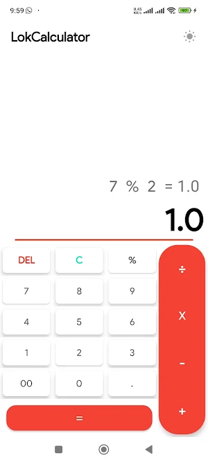 LokCalculator Screenshot 1
