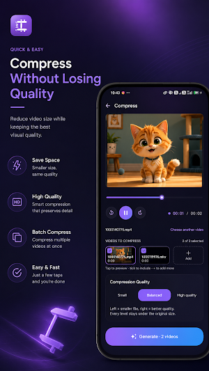 Video Tools: Compress & Trim Screenshot 1