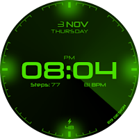 [69D] Light Signals watchface