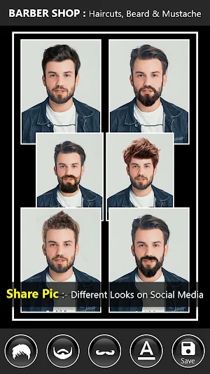 BARBER SHOP : Haircuts, Beard and Mustache Screenshot 1