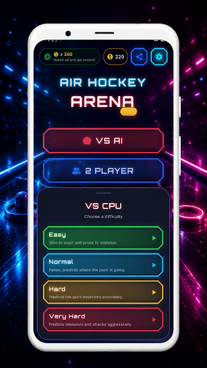 Air Hockey Pro Arena Screenshot 3
