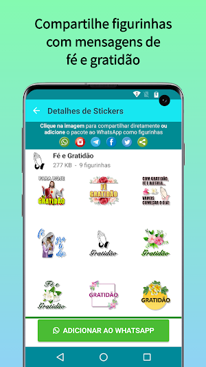 Figurinhas de Gratidão Screenshot 3