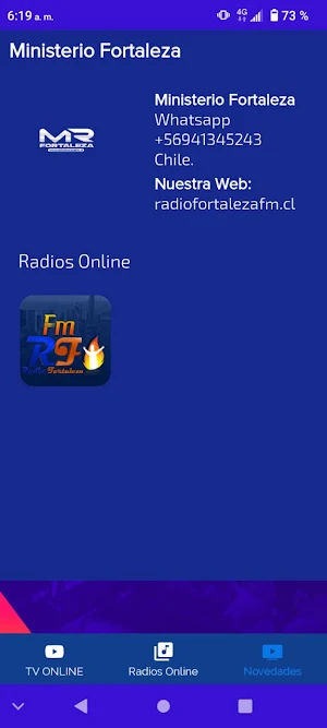 Ministerio Radial Fortaleza Screenshot 1