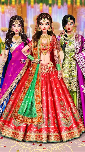 Indian Wedding Dress up games Screenshot 0