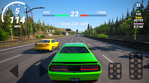 No Hesi Car Traffic Racing Screenshot 1