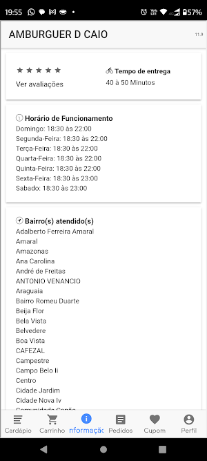 Amburguer D Caio Screenshot 1