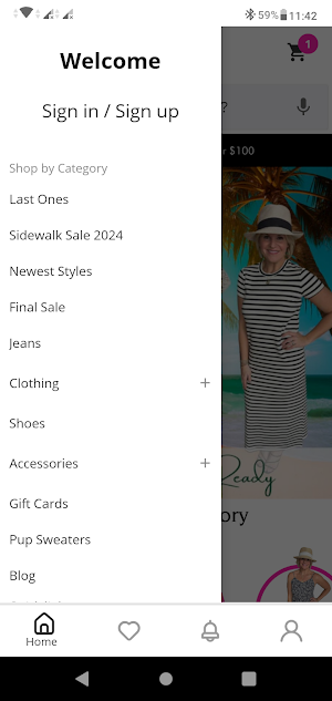 On the Go Boutique Screenshot 1
