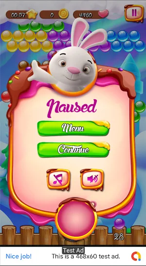 Rebbit Bubble Shooter Screenshot 2