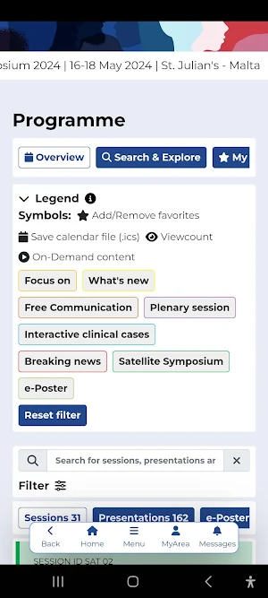 EADV Symposium 2024 Screenshot 3