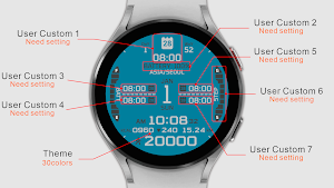 IWF AllNew DIGI watch face Screenshot 1
