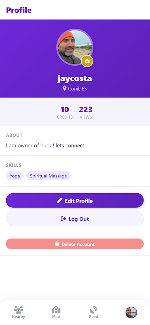 BUDU Global Networking Screenshot 1
