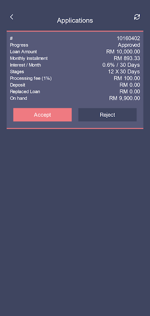 Senang Loan Screenshot 3
