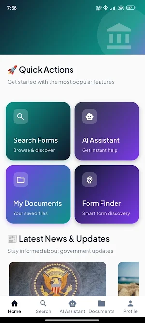 US Forms Screenshot 0