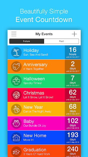 Event Countdown Lite - Countdown Timer & Reminder Screenshot 0
