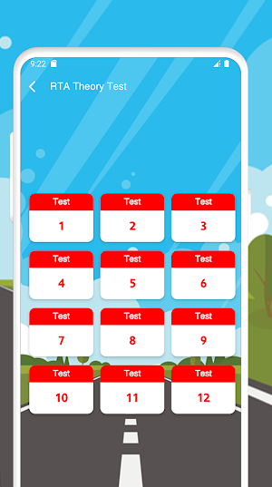 RTA Driving Theory Test Screenshot 2