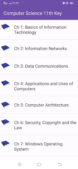 Computer 11th Key Book & Text Screenshot 1
