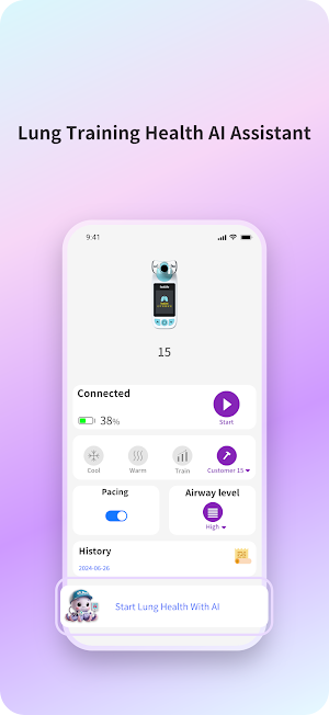 iBreathe Screenshot 2