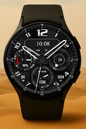 TurboStep Hybrid Watch Face Screenshot 1